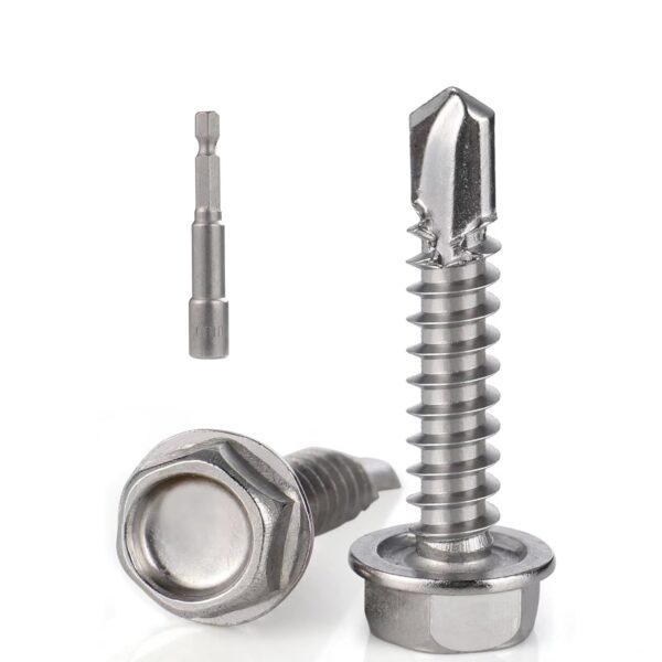 STAINLESS STEEL HEX SELF DRILLING SCREW - Image 2